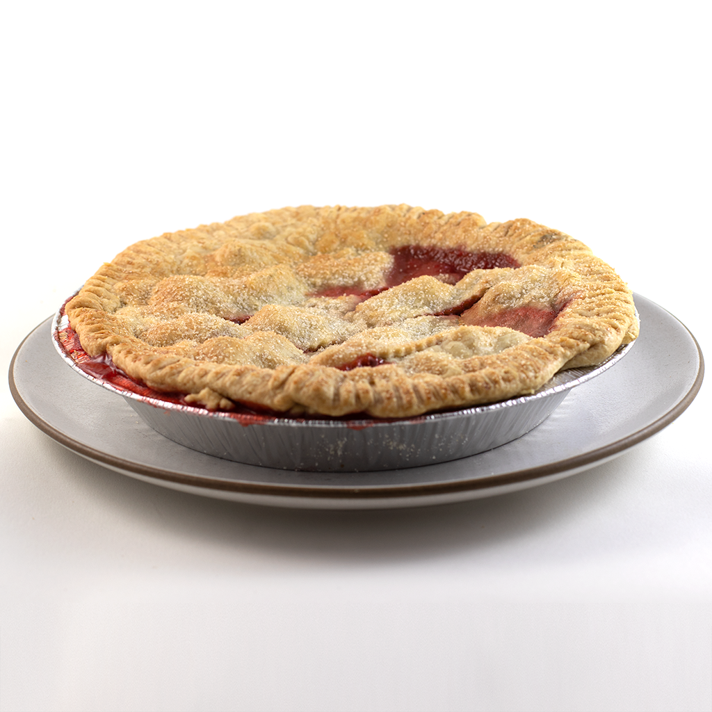 Just Plain Rhubarb Pie