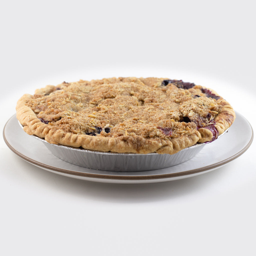 Black and Blueberry Crumble